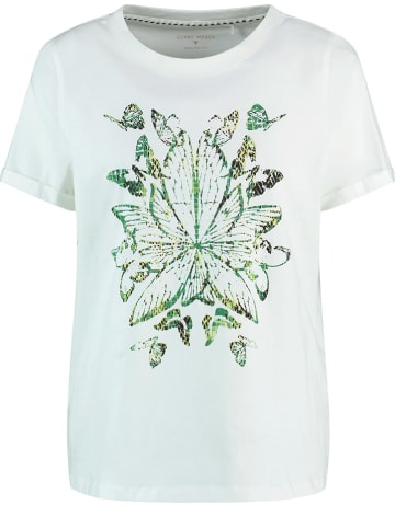 EDITION Shirt wit/groen