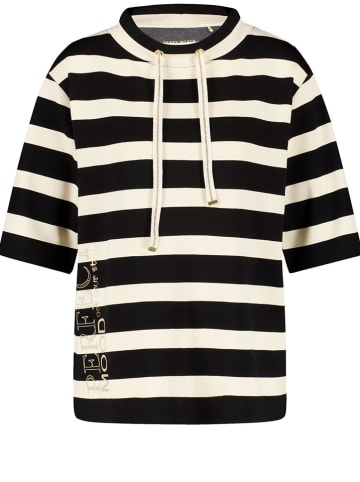 EDITION Hoodie in Schwarz/ Creme