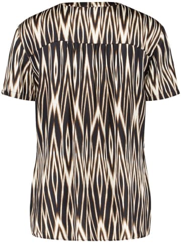 Gerry Weber Bluzka w kolorze czarno-kremowym