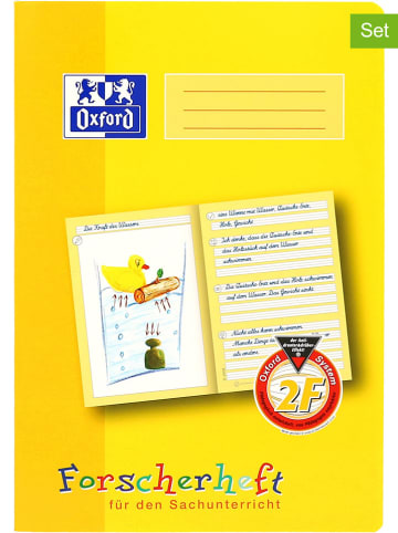 Oxford Zeszyty (5 szt.) w kolorze żółtym- A4