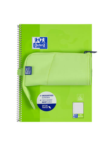 Oxford Etui "Stand-Up" groen - (L)20 x (H)4 x (D)10 cm