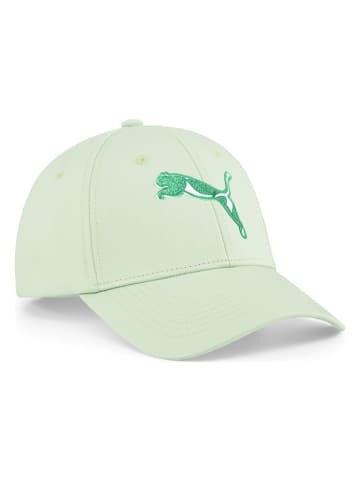 Puma Czapka "ESS+ Blossom" w kolorze zielonym