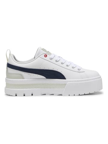 Puma Leren sneakers "Mayze" wit/zwart