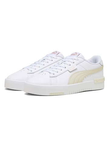 Puma Leder-Sneakers "Jada Renew" in Weiß/ Beige