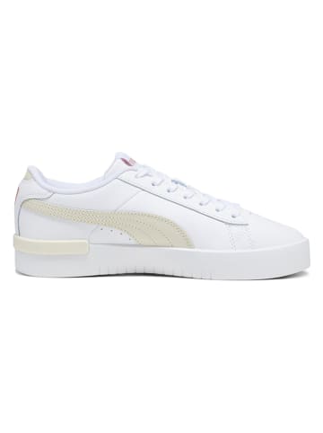 Puma Leder-Sneakers "Jada Renew" in Weiß/ Beige
