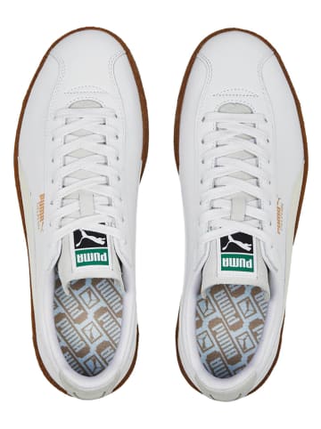 Puma Skórzane sneakersy "Delphin" w kolorze białym