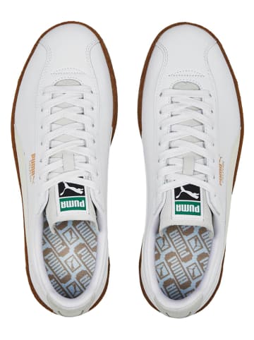 Pumbaa Leren sneakers "Delphin" wit