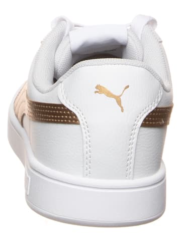 Puma Sneakersy w kolorze złoto-białym