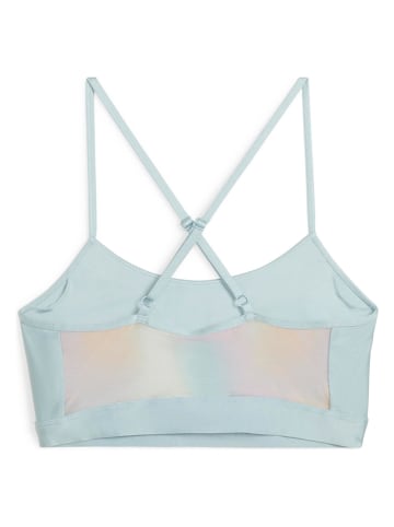 Puma Sportbeha "Move Summer Daze" lichtblauw