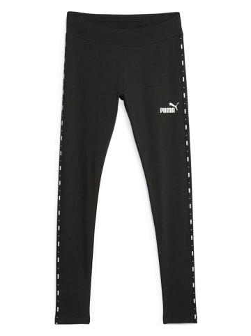 Puma Trainingsleggings "ESS Tape" in Schwarz