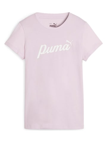 Puma Shirt "ESS+" in Rosa