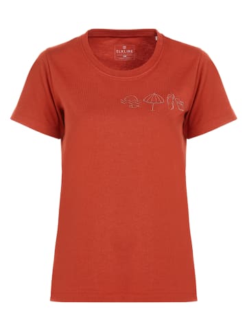 elkline Shirt "Urlaub" in Rot