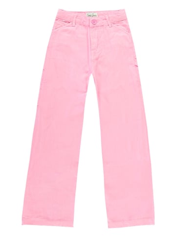 Cars Leinen-Hose "Bry" in Rosa