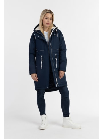 Schmuddelwedda Parka in Dunkelblau