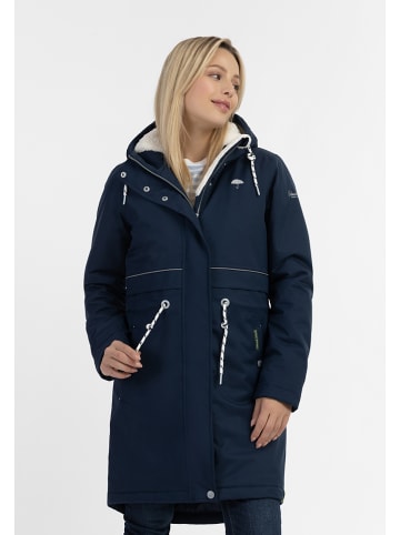 Schmuddelwedda Parka in Dunkelblau