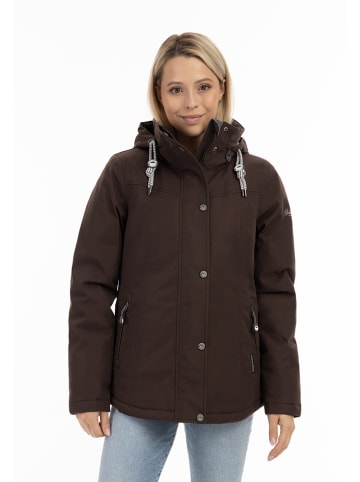 Schmuddelwedda Winterjacke in Braun