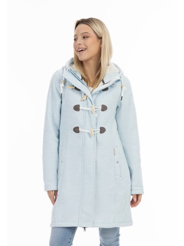 Schmuddelwedda Fleece mantel lichtblauw
