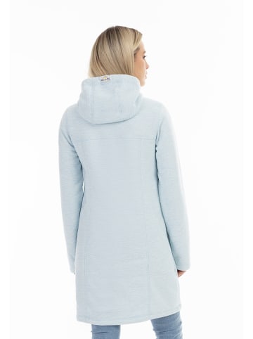 Schmuddelwedda Fleece mantel lichtblauw