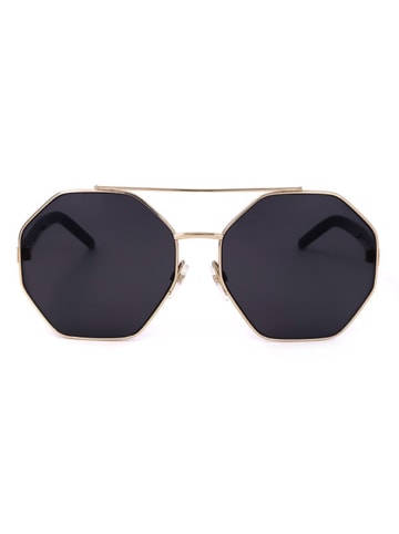 Marc Jacobs Damen-Sonnenbrille in Gold/ Schwarz