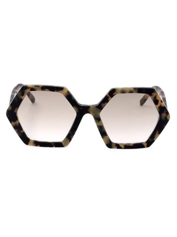 Marc Jacobs Dameszonnebril kaki/zwart