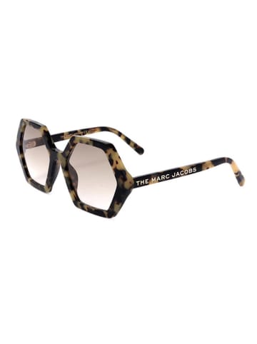 Marc Jacobs Dameszonnebril kaki/zwart