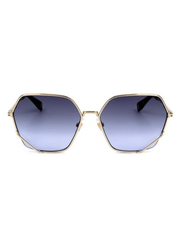 Marc Jacobs Damskie okulary przeciwsłoneczne w kolorze złoto-niebieskim