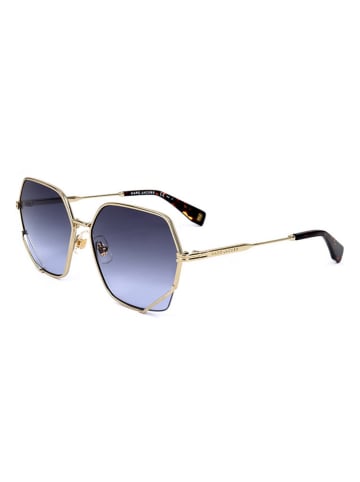 Marc Jacobs Damskie okulary przeciwsłoneczne w kolorze złoto-niebieskim