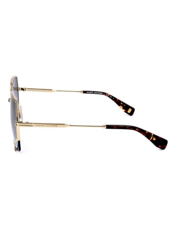 Marc Jacobs Damskie okulary przeciwsłoneczne w kolorze złoto-niebieskim