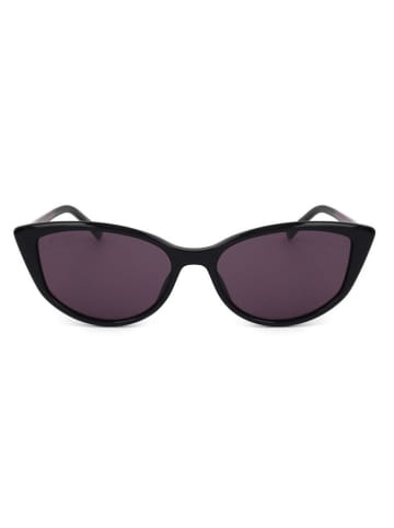 Jimmy Choo Damskie okulary przeciwsłoneczne w kolorze czarno-fioletowym