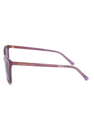 Jimmy Choo Damskie okulary przeciwsłoneczne w kolorze fioletowym