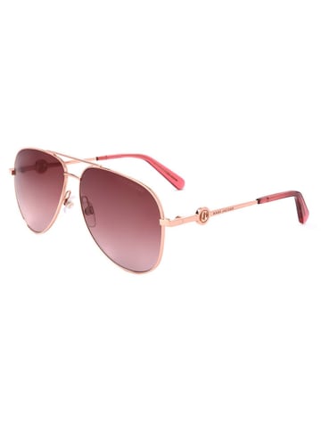 Marc Jacobs Damskie okulary przeciwsłoneczne w kolorze jasnoróżowo-różowym