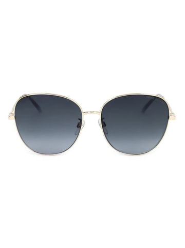Marc Jacobs Damen-Sonnenbrille in Gold/ Dunkelblau