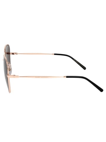Marc Jacobs Damen-Sonnenbrille in Gold/ Braun