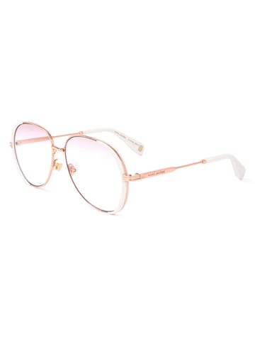 Marc Jacobs Damskie okulary przeciwsłoneczne w kolorze różowozłotym