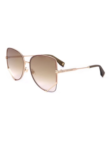 Marc Jacobs Dameszonnebril goudkleurig/lichtbruin