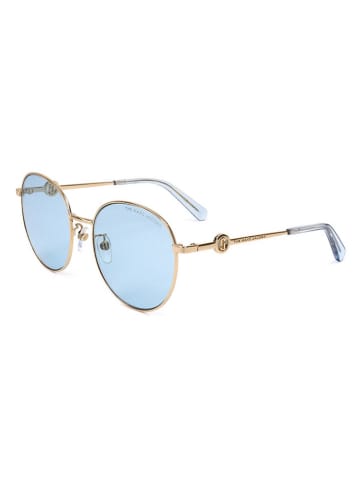 Marc Jacobs Damen-Sonnenbrille in Gold/ Hellblau