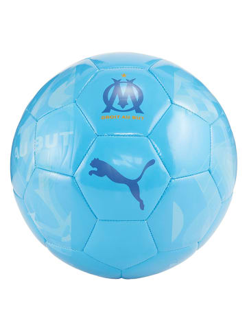 Puma Piłka nożna "OM Prematch" w kolorze błękitnym