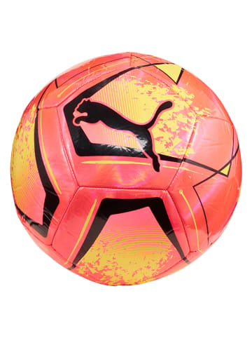 Puma Piłka nożna "Cage" w kolorze różowo-żółto-pomarańczowym