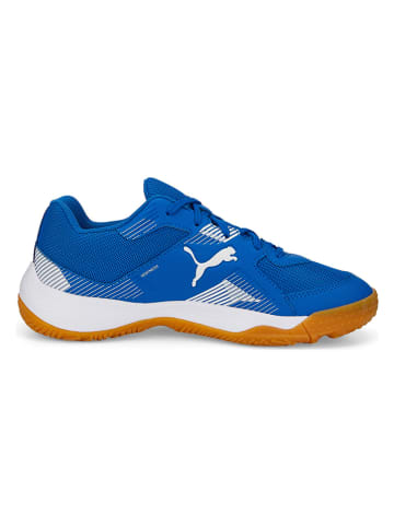 Puma Buty sportowe "Solarflash Jr II" w kolorze niebiesko-białym