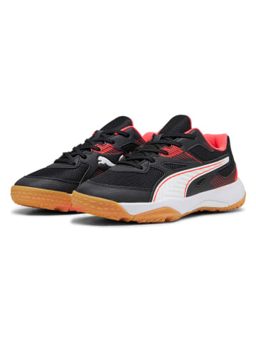 Puma Buty sportowe "Solarflash Jr II" w kolorze czarno-czerwonym