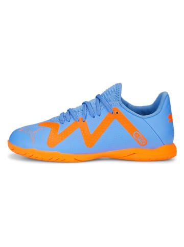 Puma Buty sportowe "Future Play" w kolorze niebiesko-pomarańczowym