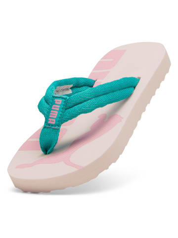 Puma Zehentrenner "Epic Flip v2" in Rosa/ Türkis