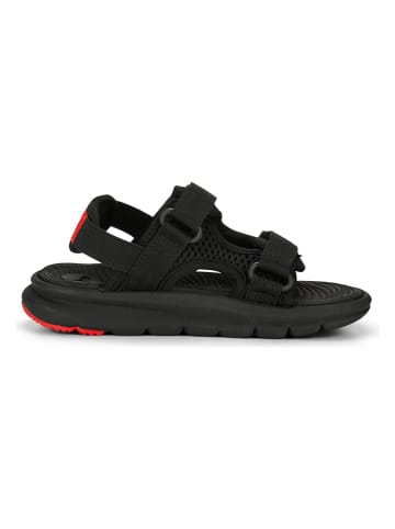 Puma Sandalen "Evolve" in Schwarz/ Rot