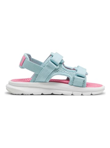 Puma Sandalen "Evolve" in Hellblau/ Rosa