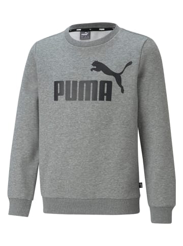 Puma Bluza "ESS Big Logo" w kolorze szarym