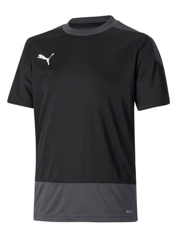 Puma Koszulka sportowa "teamGOAL" w kolorze czarnym