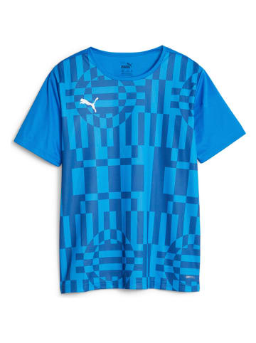 Puma Koszulka sportowa "individualRISE" w kolorze niebieskim