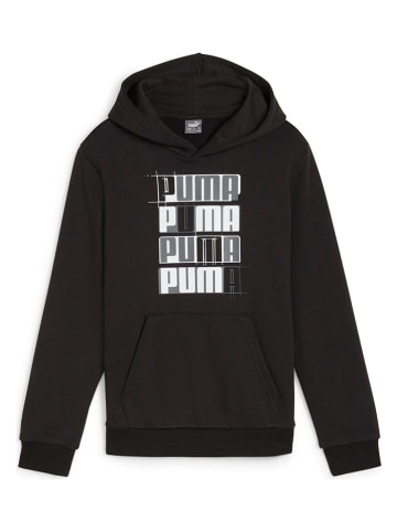 Puma Hoodie "ESS+" in Schwarz