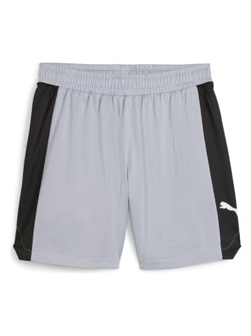 Puma Trainingsshorts "Basketball Blueprint" in Grau/ Schwarz