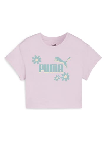 Puma Shirt "Summer Flower" in Rosa